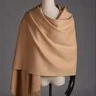 2019 Ladies 100% Wool Scarves super soft hand knitting shawl scarf