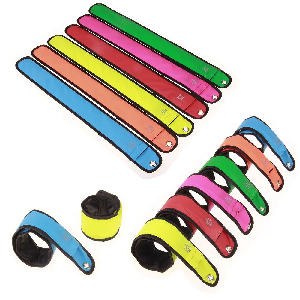 led slap clap bracelet music festival slap wrist