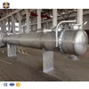 OEM sealing strip titanium tube copper coil water air welded mini shell and tube heat exchanger