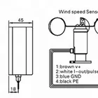 FST200-211 Digital Wind Speed Sensor Anemometer Indicator Controller Recorder