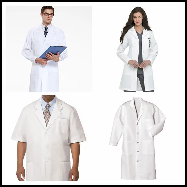 Product Promotion Guangzhou wholesale clothing linen doctor lab coat for women