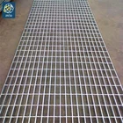Steel Floor Walkway Metal Grid supplier Hot Dip Galvanized Sidewalk 30x3 drainage bar grating