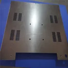 black galvanized plated metal stamping computer aluminium/stainless steel case