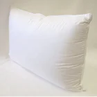 Luxury 100% Natural White Goose Down Pillow.