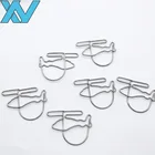Unique promotional gift metal silver helicopter shaped paper clip metal clip