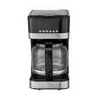 High Quality Cheap Home Digital LCD Display 12 Cup Ground Coffee Maker Machine