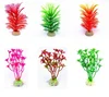 Color Aquarium Fish Tank Decorative Plastic Plants, Artificial Water Plants, Random Colors
