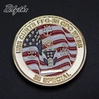Hot selling custom metal souvenir brass challenge token coin