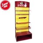 Giantmay Metal Floor Product Shelf Hook Stand Hair Extension Rack Slatwall Display