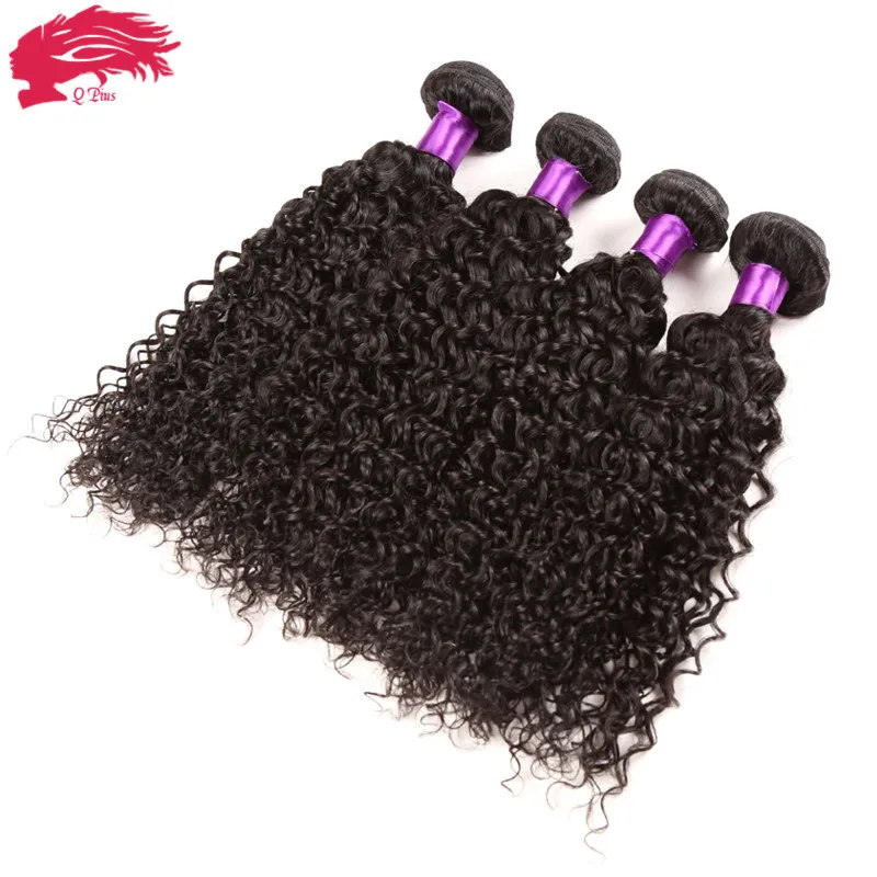 Mongolian Kinky Curly Hair With Closure 4 Bundles With Closure Grade 7A Mongolian Afro Kinky Curly Virgin Hair Human Hair Weave