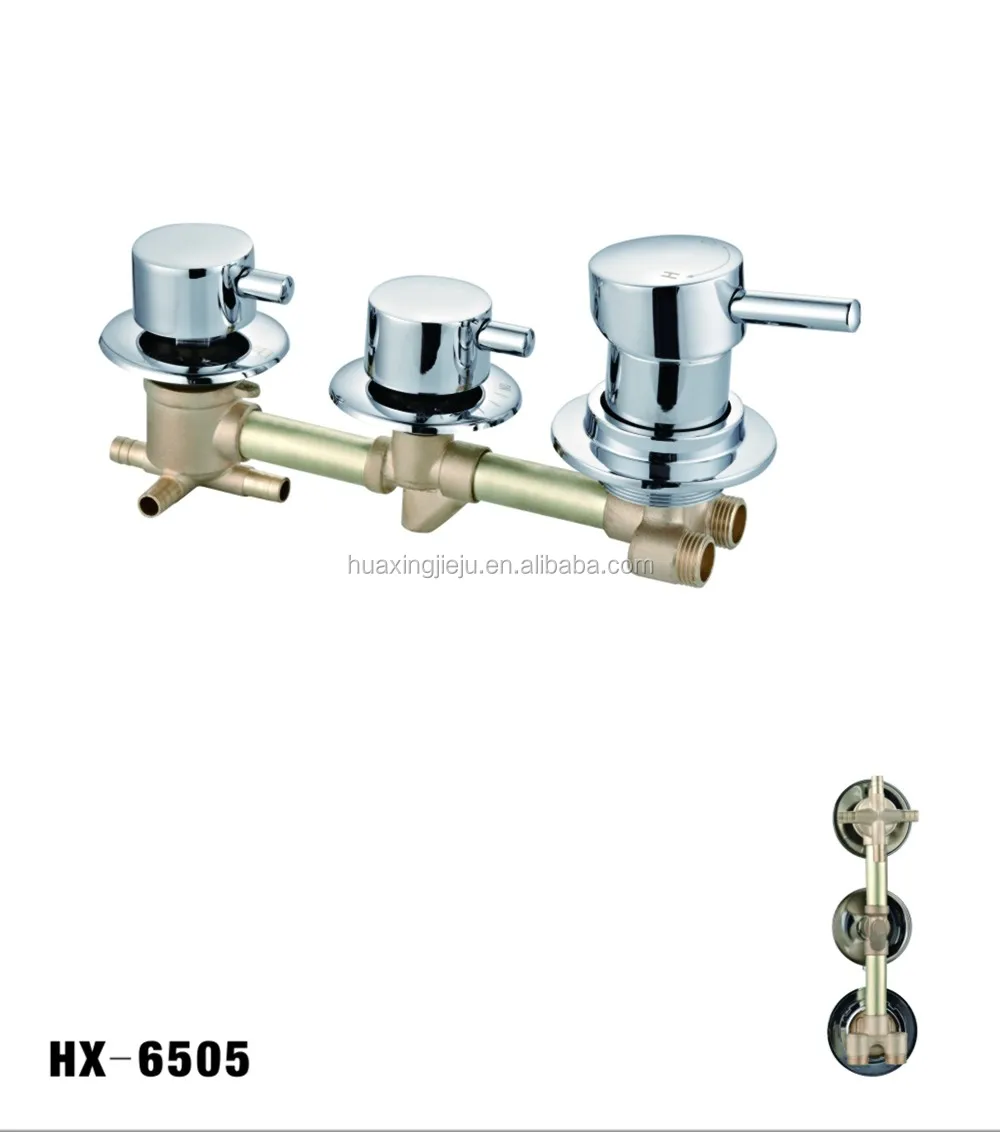 Factory 1230g bathroom OEM cheap 3 ways faucets shower valve mixer tap faucet