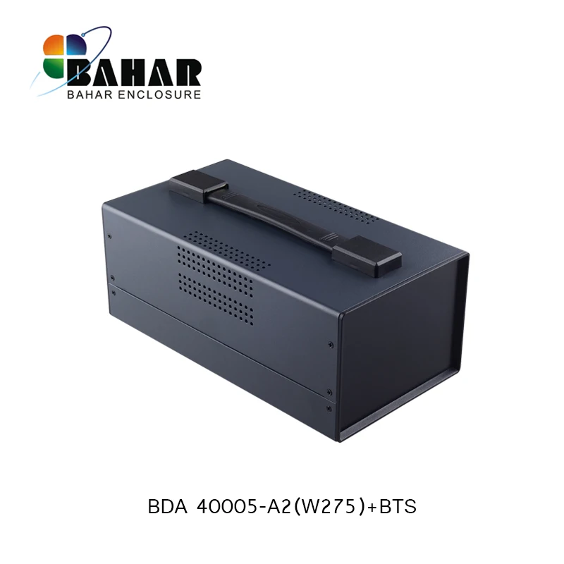 Iron tool box BDA40005-W275+BTS power coating iron enclosure with handle