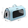 China supplier windproof dog cat carrier bag pet,small animal breathable eva pet carrier bag