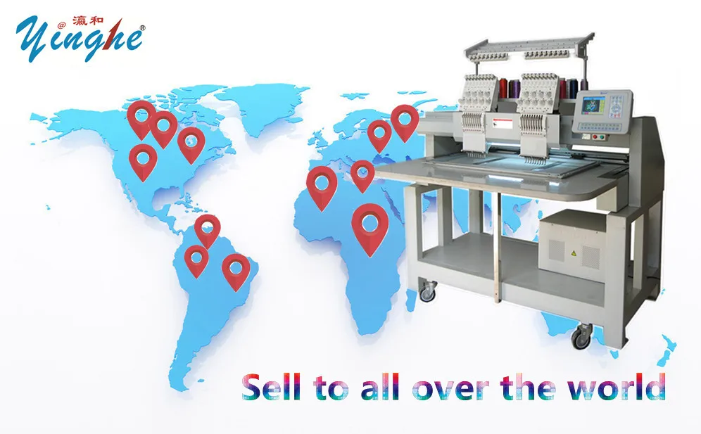 Alibaba hot sale mix rhinestone embroidery machine