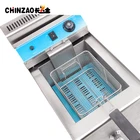 Gas Donut Deep Fryer Chicken Fryer Used Gas Commercoal Kitchen Machine