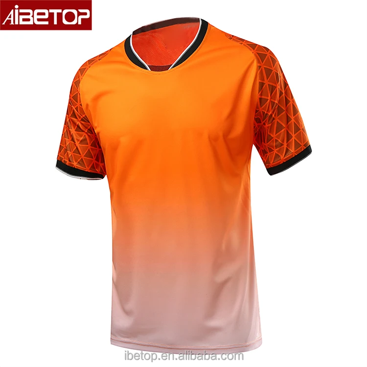 2018 Gradient Color Sports Jersey New Model Sublimation Thailand