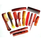 Unique design amber hair comb Acetate comb