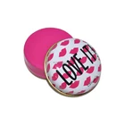 Round Lip Balm Tin Box solid perfume compact Tin Can Solid Perfume Container