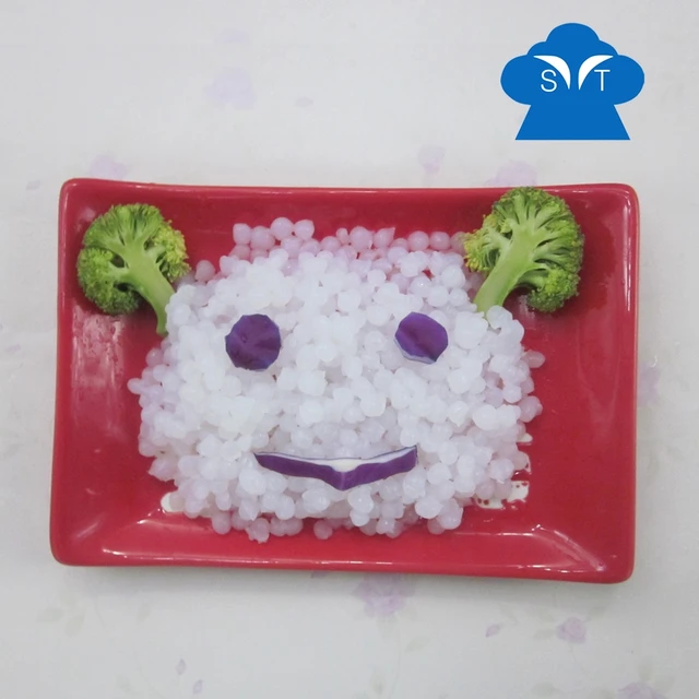 Low calorie shirataki healthy rice, konjac diet food