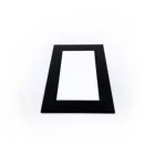 custom cut size oven door fully tempered silk screen printing glass price