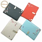 OEM/ODM Custom 2019 A5 A6 A7 student cute leather note book cover