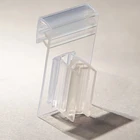 Advertising Clear PVC Price Card Holder With Gripper for Promotion