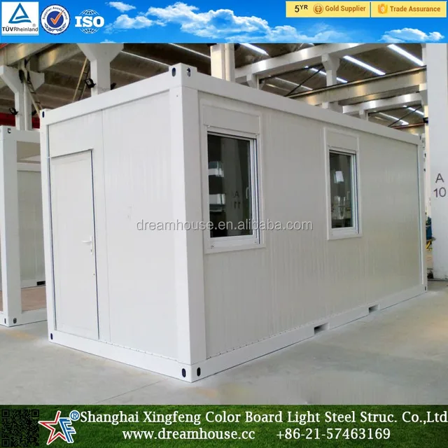 container 20ft/flat pack homes for sale/casa prefabricada barata