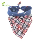 Wholesale Custom Print Logo Pet Puppy Bandana Fashion Neck Scarf Dog