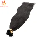 Double Drawn cuticle aligned virgin Brazilian remy hair 100 human hair bulk raw unprocessed virgin Indian hair wholesale