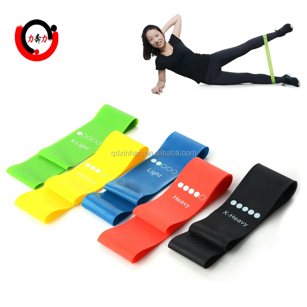 Custom Printed Resistance Loop Exercise Bands Set.jpg