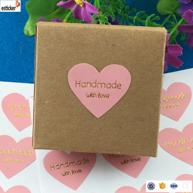 sticker paper self adhesive sealing sticker for packing gift bag