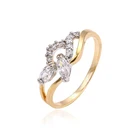 11127-Beautiful c gold ring designs, princess ring for sale