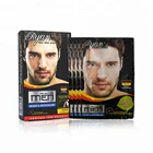 Graphic Customization Dye Hair Manufacturer Private Label Top Quality Ammonia Free Beard Dye Cream Hair Color Shampoo No Side Effects Dye Mustache Cream