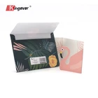 Printing birthday invitation paper card, custom paper thank you greeting cards