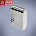 Stainless Steel Wall Mount Lockers With Combination Lock Post Mail Box