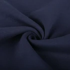 Shaoxing textile supplier custom navy blue knit stretch polyester cotton scuba fabric