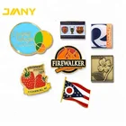 Promotional Custom Enamel Metal Lapel Pin Badge, pin or Magnetic Back