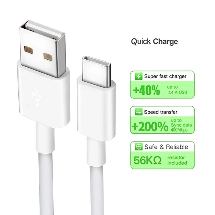 Original PVC Fast Phone Charging Cable Data USB For IPhone For IPad For Max Book, Smartphone Accessories USB Cable - ANKUX.COM