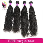 Natural wave cuticle aligned hair brazilian remy human hair bundles