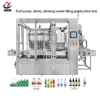 Complete Bottle Water Production Line 3in1 Filling machine Labeling machine Membrane charter