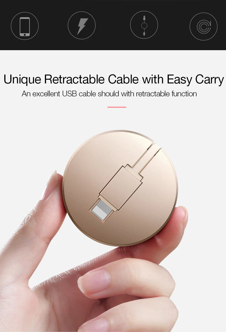 Fast charge amazon top seller cable micro usb charging cable magnetic - ANKUX.COM