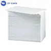 Credit card size blank plain white CR80 30mil pvc id card