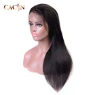 Unprocessed human hair full lace wig short,bright color wig