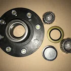 Trailer Axles Stub Axle Drop Axle 6 Studs Brake Hub Trailer Stub Axle With Hub Trailer Parts