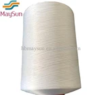 China Factory Manufacturer 100% Polyester 20/3 TFO RW White Polyester Spun Yarn for Sewing Thread