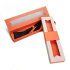 Custom Luxury Hair Extension Packaging/Tuck Top Clear pvc Boxes/Top Lid Gift Box Wholesale
