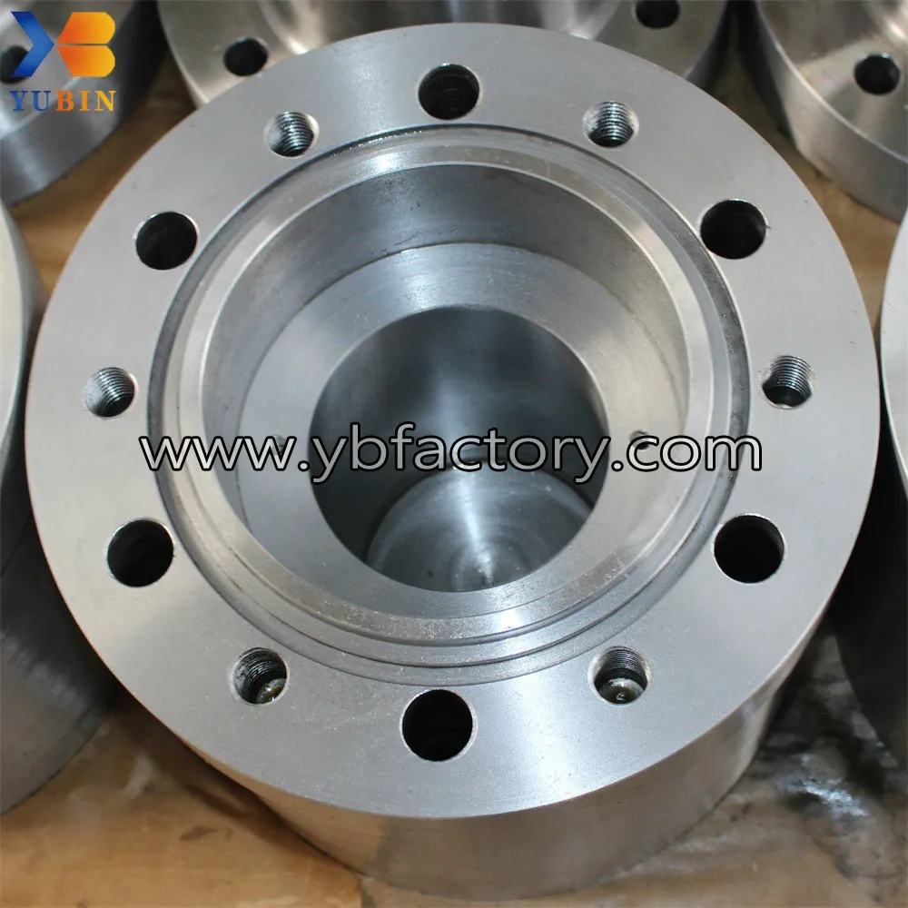 custom made cnc machining forged flange lower casing