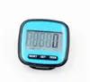 super lightweight digital step pedometer with clip track jogging running walking miles calories counter