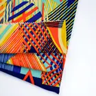New style floral polyester hawaiian single jersey fabric per kg printed textile for clothes