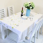 Custom Design Wholesale Waterproof Tablecloth Anti Fouling Anti Oil Environmental Protection Cloth Wedding Tablecloth